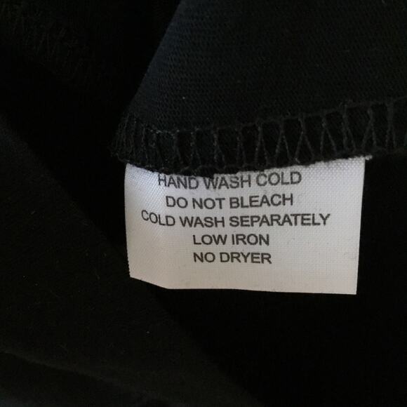 Sans & Sans Black Cap-Sleeved Dress With Tie - Picture 10 of 15